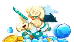 Knight Cookie as seen on his horse