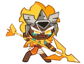 Golden cheese wingless angry