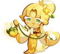 Golden Osmanthus Cookie