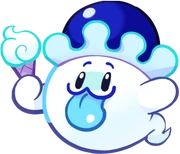 Ice cream ghost base