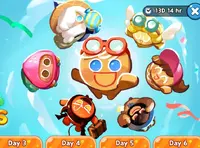 A cropped image of GingerBright’s appearance in the daily gifts for Gingerbrave’s 16th birthday.