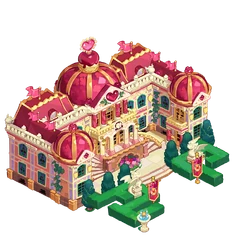 Vibrant hollyberry castle