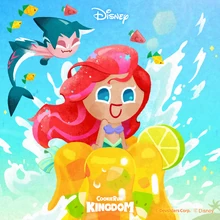 Sorbet Shark Cookie with 