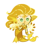 Golden citrine worry