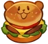 Craft bear jelly burger