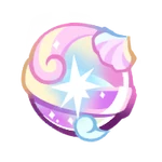 Cream Unicorn Cookie's Magic Candy
