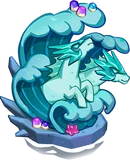 Tidal Equestrian Statue