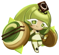 Green Tea Mousse Cookie