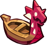 Miniature Dragon Boat Relic