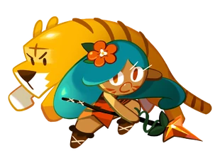 Tiger Lily Cookie