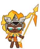 Golden cheese wingless happy