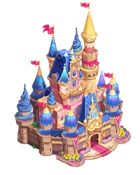 Magical Disney cookie castle