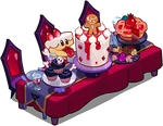 Crimson Dessert Party