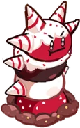 Cream Jelly Worm