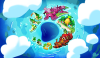 Tropical Soda Archipelago from Cookie Run: OvenBreak's Legends of the Dragon Isles update