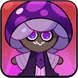 Poison Mushroom Cookie