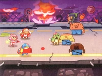 Battle concept art with Pink Choco Cookie