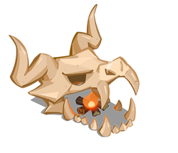 Legendary Dragon Skull