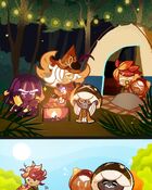 Fall Camping Trip! Promotional Comic from GingerBrave's Twitter