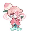 Peach blossom worry