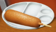 Corn Dog made with fully upgraded Sausage