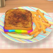 Rainbow Grilled Cheese (CS)