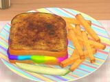 Rainbow Grilled Cheese (CS)