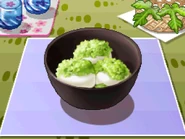 Mochi with Edamame Paste