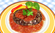 Mozzarella Salisbury Steak
