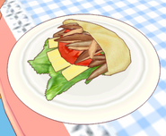 Kebab as it appears in Cooking Mama: World Kitchen