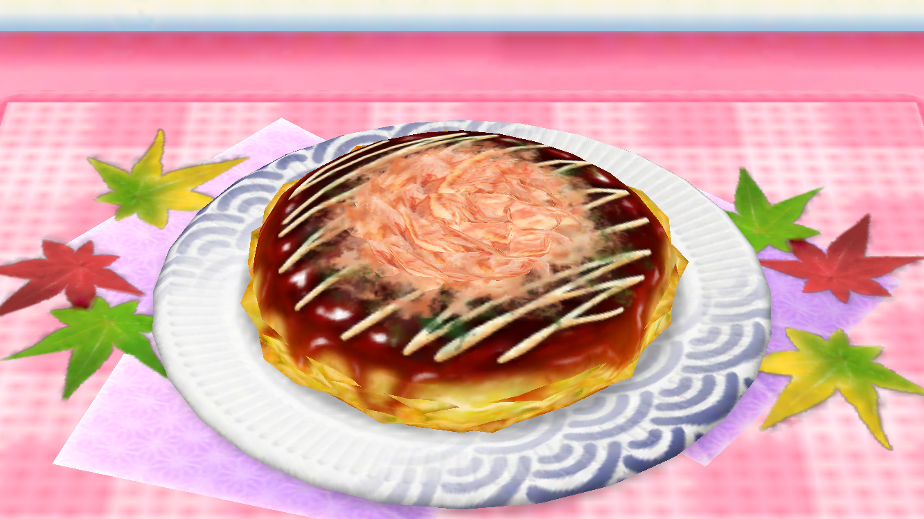 Oishii~desu ‣ Anime Food — Okonomiyaki - Charlotte ep8