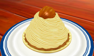 Mont Blanc as it appears in Cooking Mama: Sweet Shop