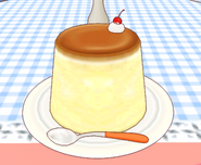 Pudding as it appears in Cooking Mama: World Kitchen