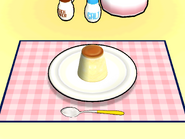 Custard as it appears in Cooking Mama: Cook Off