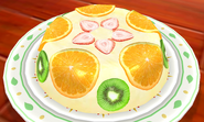 Yogurt Bavarian as it appears in Cooking Mama: Sweet Shop