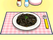 Spaghetti in Squid Ink