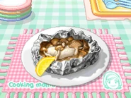 Fish and Mushrooms in Foil