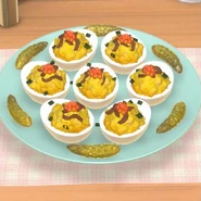 Chipotle Caviar Deviled Eggs (CS)