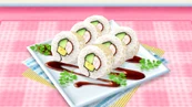 California Roll as it appears in Cooking Mama Let's Cook!