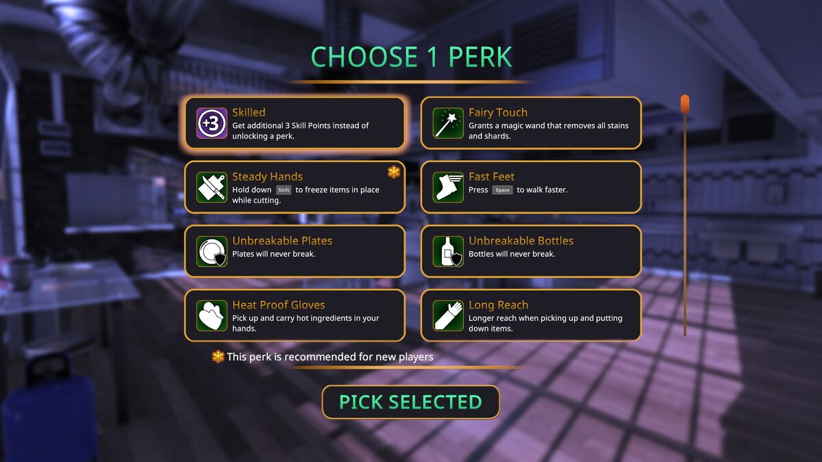 The Best Perks In Cooking Simulator