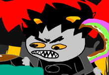 Kraket and a decapitated Dabros