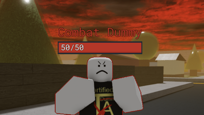 Combat Dummy (Uncertified), Roblox Item Asylum Wiki