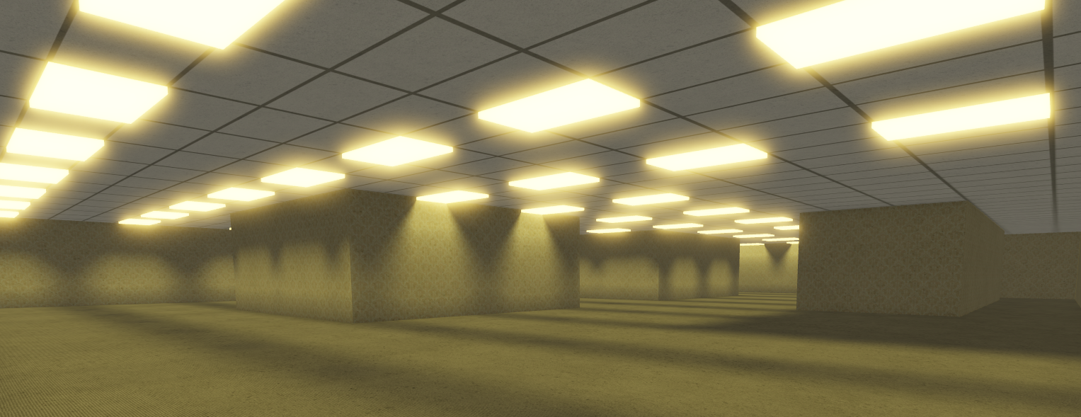 Backrooms : Currently making a backrooms game on roblox, what do you guys  think? : r/roblox