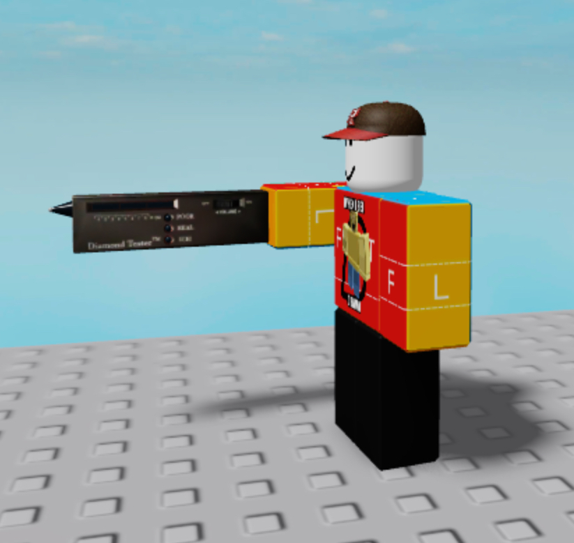 Diamond tester, Roblox Item Asylum Wiki