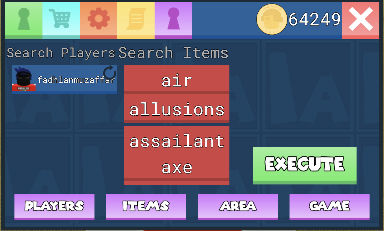 Allusions, Roblox Item Asylum Wiki