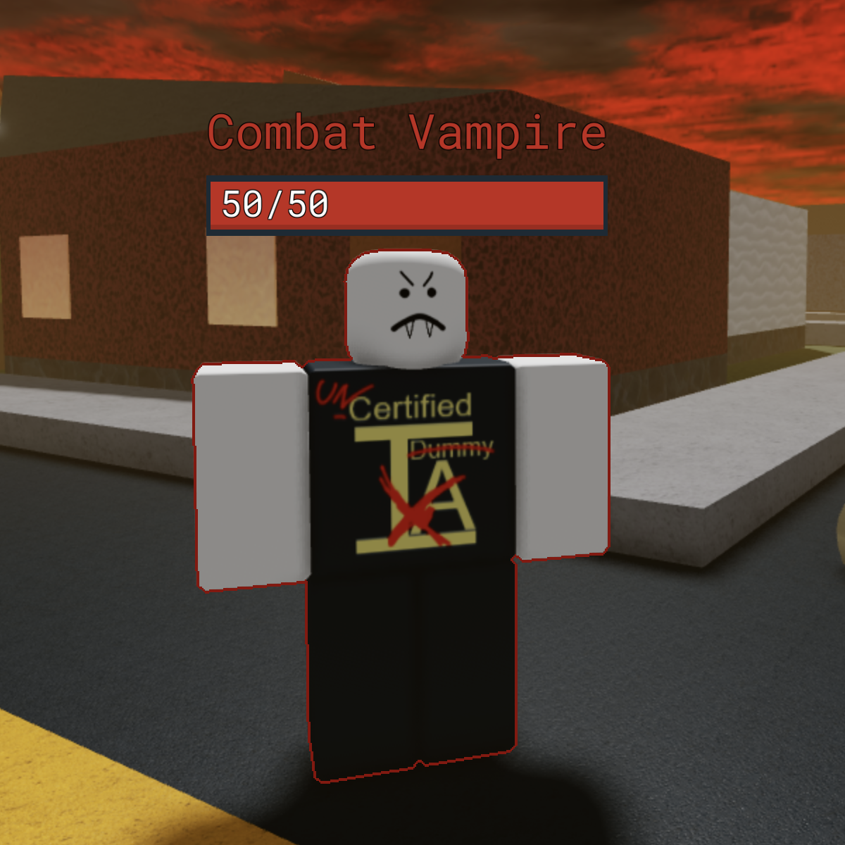 Combat Dummy (Uncertified), Roblox Item Asylum Wiki