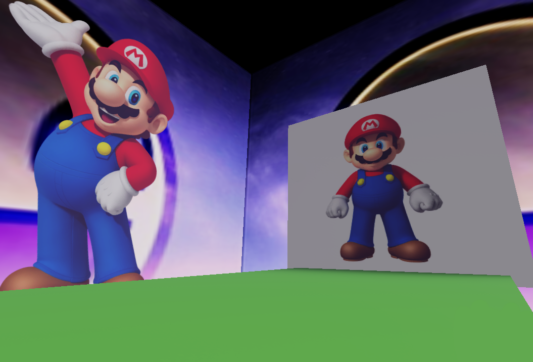 Epic Mario Face - Roblox