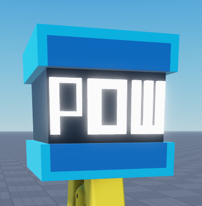 Blue skin [Power up] - Roblox