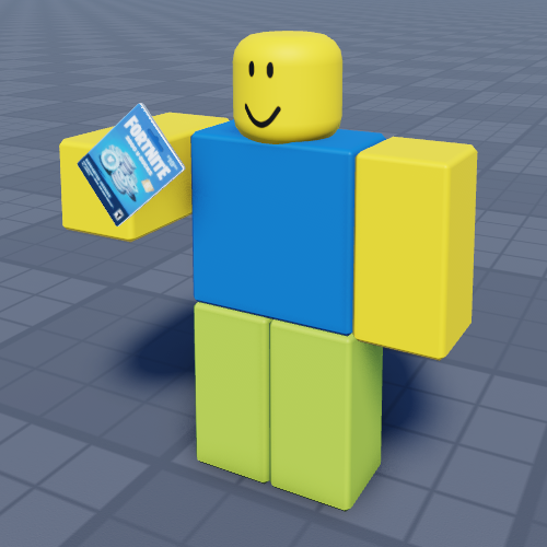 Overpowered Gear Card - Roblox