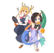 Tohru & Elma Visual (right)